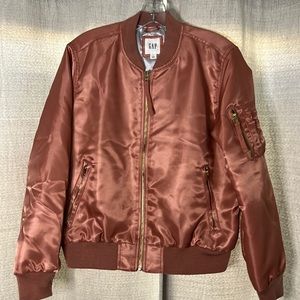 Pink Bomber Jacket - The Gap
